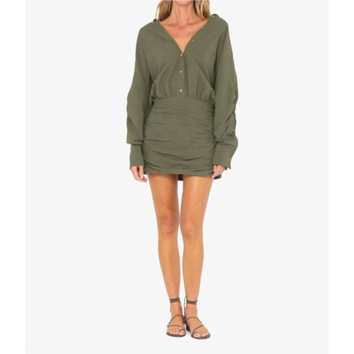 JBQ vivie dress in olive