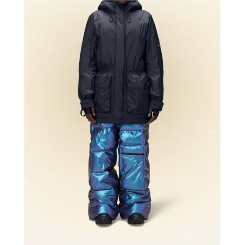 Rains unisex vardo parka winter coat in navy