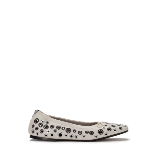 Golden Goose leather ballerinas with eyelets