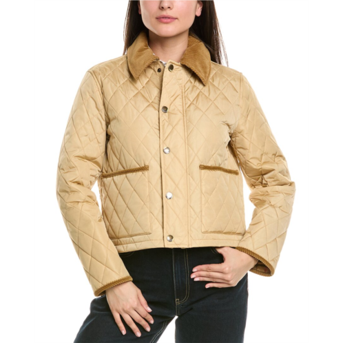 Burberry quilted crop jacket