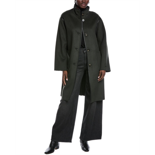 Tahari sydney long wool-blend coat