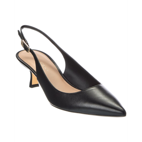 Stuart Weitzman isla 50 leather slingback pump