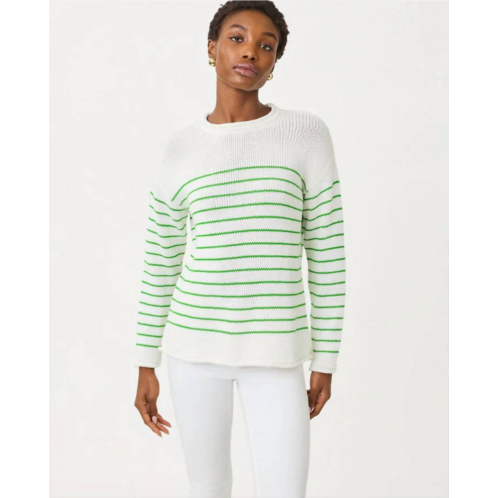 Lilly Pulitzer lotan crewneck sweater in putting green/tide pool stripe