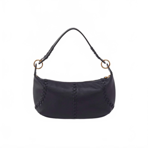 HOBO womens opal mini shoulder bag in black