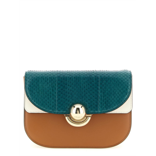 Furla lamb leather crossbody womens bag
