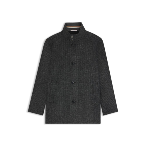 BOSS regular-fit coat with inner layer