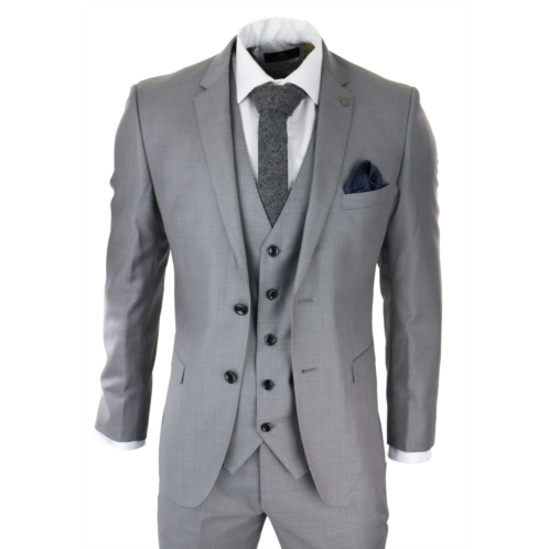 Paul Andrew charles 3 piece plain suit