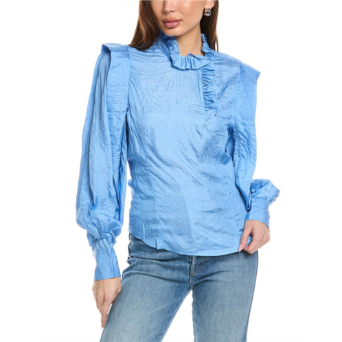 isabel marant etoile prian silk-blend blouse