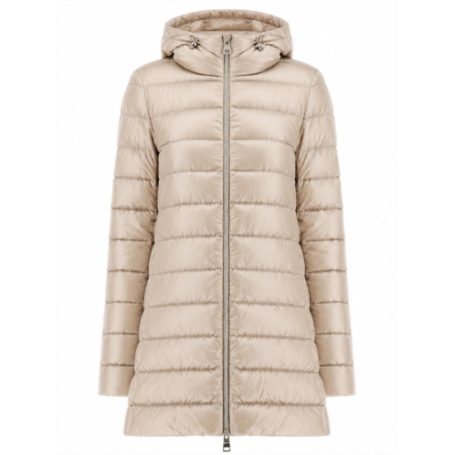 HERNO a-shape resort quilted a-line polyamide down jacket
