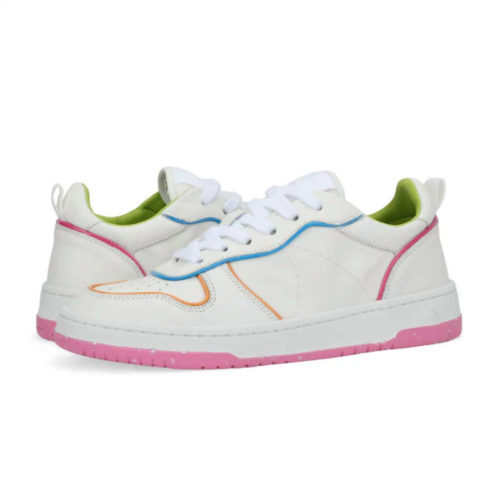 Vintage Havana womens gadol style 1 sneaker in pink/blue/yellow