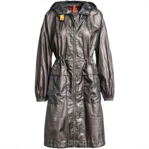 PARAJUMPERS womens olga hooded parka jacket in rock