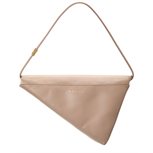 Marni prisma leather shoulder bag