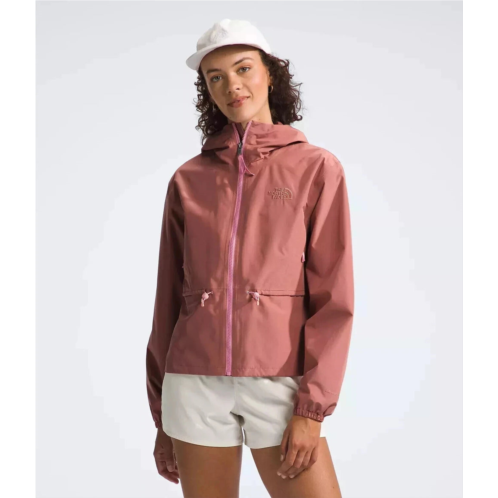 The North Face womens daybreak nf0a86nznxq rain jacket light mahogany kfc265