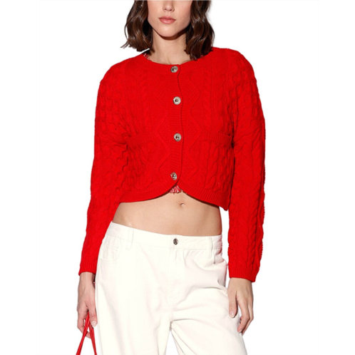 Walter Baker claire linen-blend cardigan