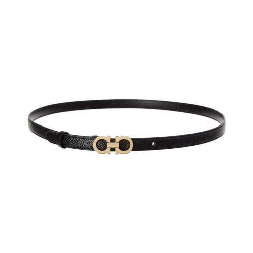 Salvatore Ferragamo Ferragamo gancini leather belt