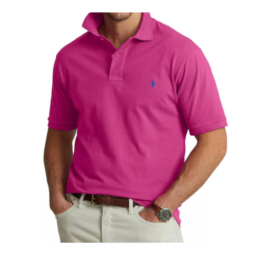 Polo Ralph Lauren classic fit mesh Polo top - plus in lavender