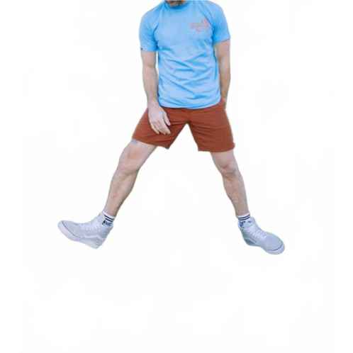 KAVU river short in cherry mahogany