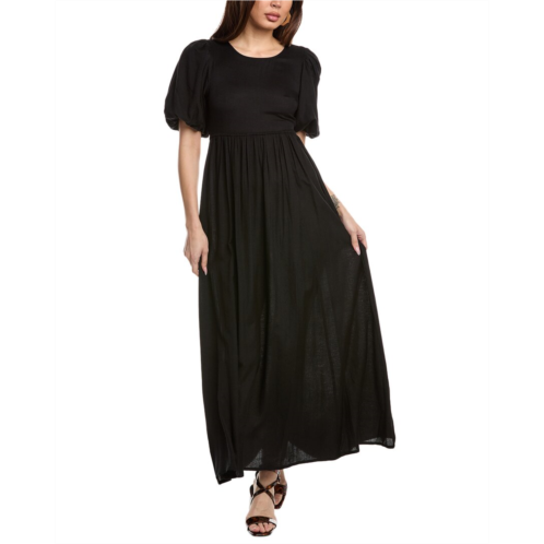 Beach Riot weston linen-blend maxi dress
