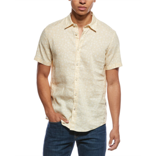 Boss Hugo Boss roan kent linen-blend shirt