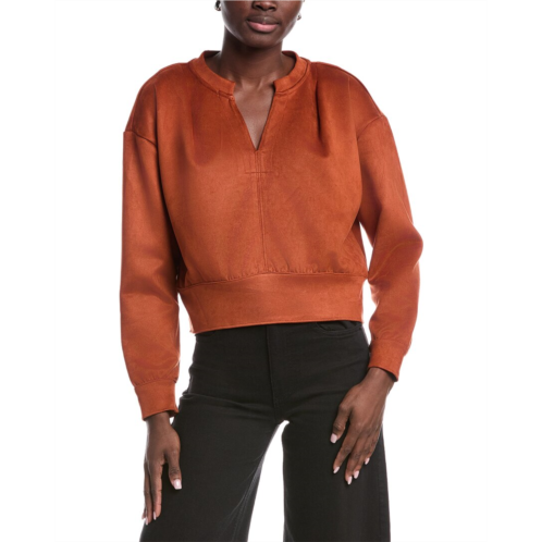 Kenneth Cole microsuede scuba jacket