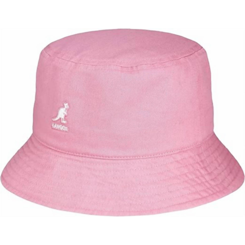 Kangol womens tie dye cotton bucket hat in pepto