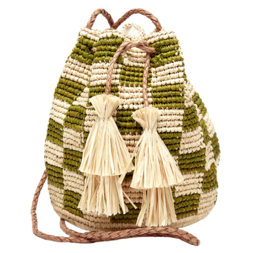 Mar Y Sol lilith raffia crossbody