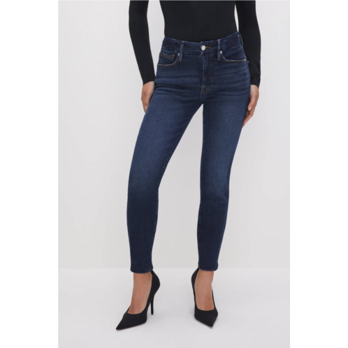 good AMERICAN good petite skinny jeans in dark blue
