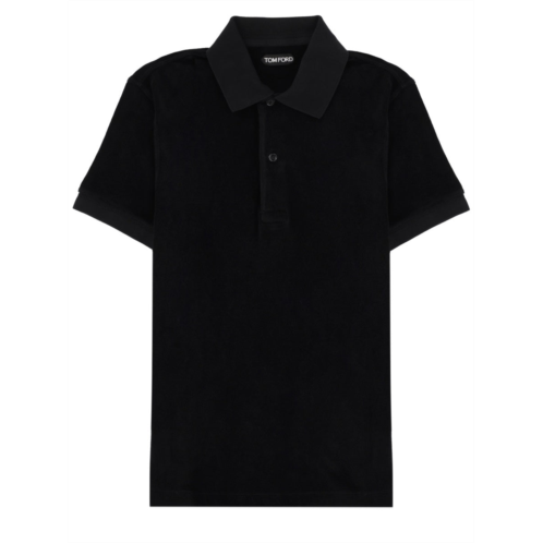 TOM FORD cotton polo traditional collar shirt