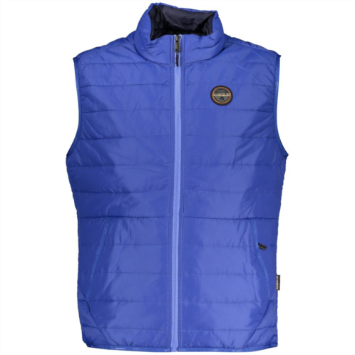 Napapijri sleek sleeveless contrast detail mens jacket