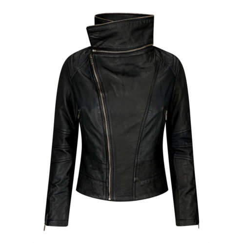 TruClothing leather racing biker jacket