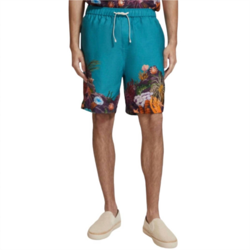 SCOTCH & SODA seasonal placement printed bermuda shorts in seanery