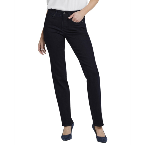 NYDJ marilyn dark enzyme straight leg jean