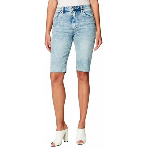 BLANKNYC womens bermuda denim short in chat room