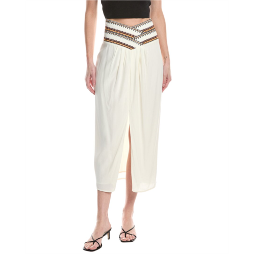 Ba&sh talkie mid-length skirt