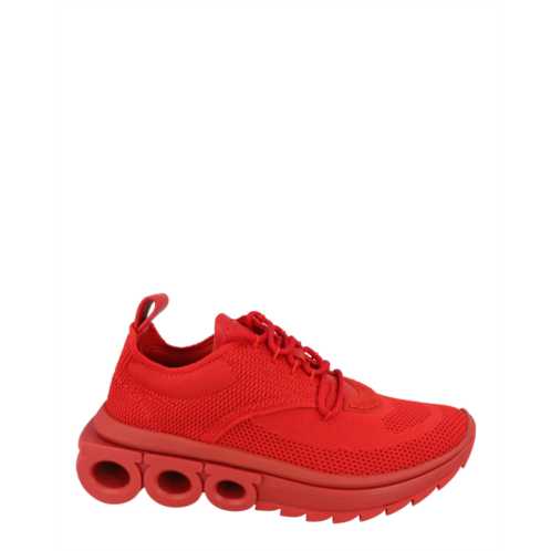 Salvatore Ferragamo nima knit gancini low-top sneakers