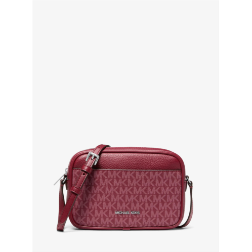 Michael Kors Outlet jet set travel small signature logo camera crossbody bag