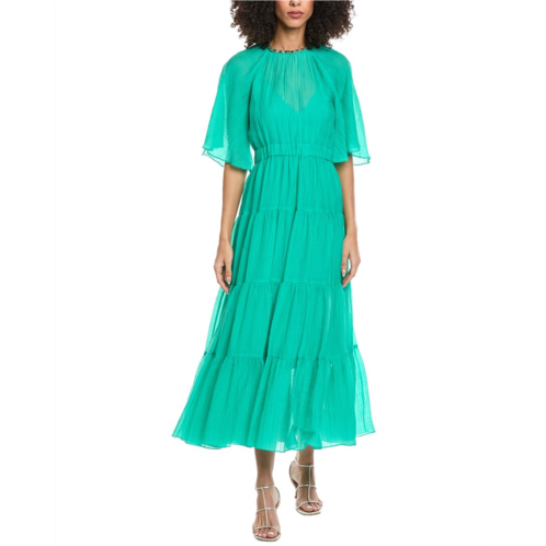 Sandro woven midi dress