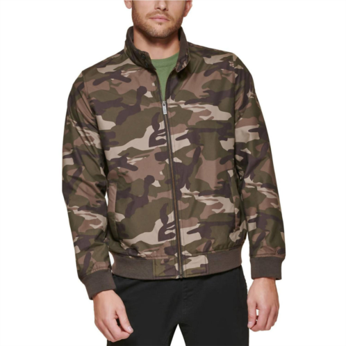 Club Room mens bomber jacket in camouflage