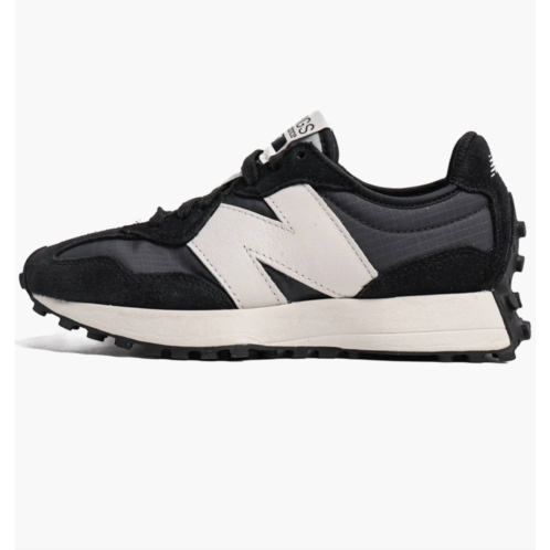 New Balance womens figs x 327 sneaker in black/grey