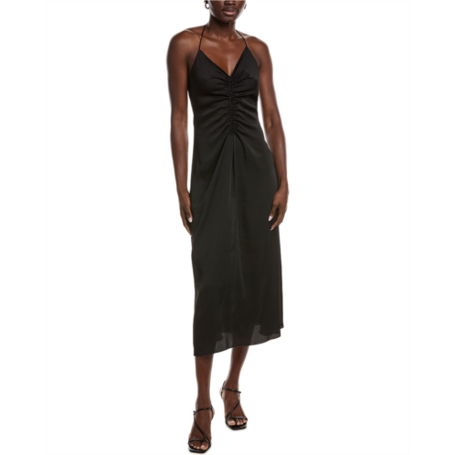 Sandro woven midi dress