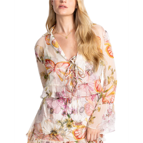 Johnny Was rosabelia silk bolero