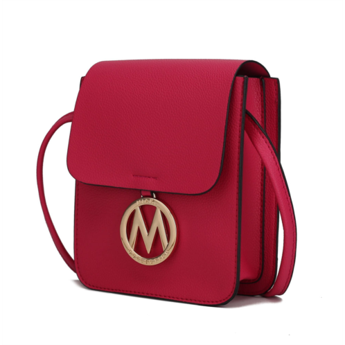 MKF Collection skylar messenger handabag vegan leather womens by mia k