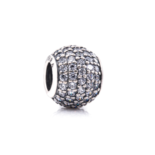 Pandora pave lights charm - clear cz -