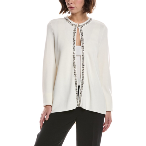 Anne Klein rhinestone-trim cardigan