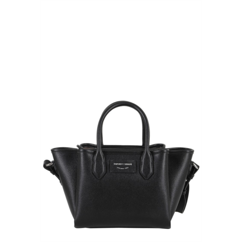 Emporio Armani triple compartment shopping bag