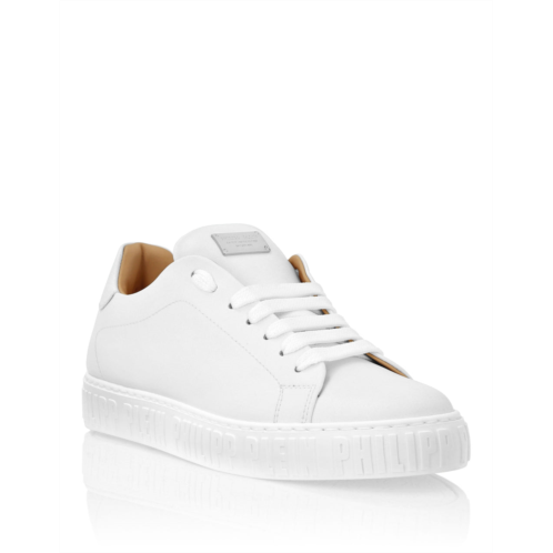 PHILIPP PLEIN nappa leather low top sneakers