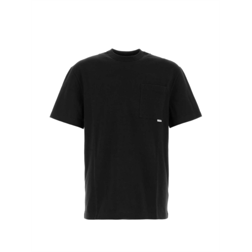 JIL SANDER cotton crewneck chest pocket t-shirt
