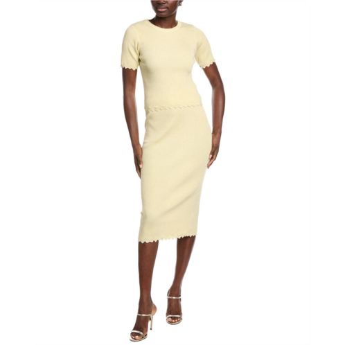 ANNA KAY soyka 2pc crop top & midi skirt set