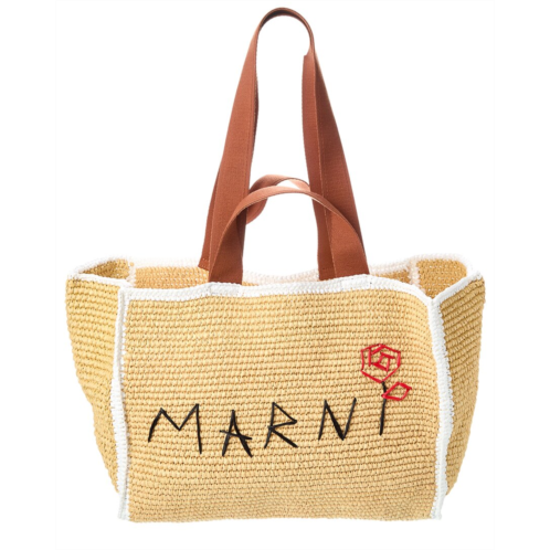 Marni macrame sillo shopper tote