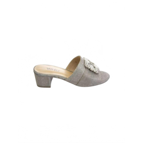 VANELi womens odayle slide sandal in platinum
